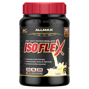 ALLMAX纯分离乳清蛋白粉蛋白质粉Isoflex运动营养健身增肌粉whey
