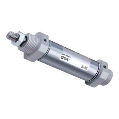 SMC双作用气缸两侧外螺纹牙JCDMM