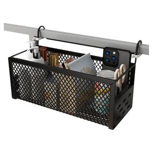 宿舍床边挂篮床上置物架上铺悬挂式床头好物神器寝室免打孔收纳架