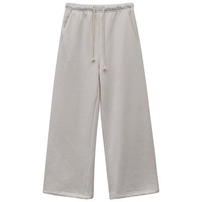 可束脚加厚加绒卫裤直筒休闲裤女