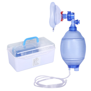 简易呼吸器医家用急救呼吸球囊复苏气囊活瓣人工呼吸器人工复苏器