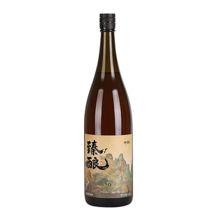 绍兴酿酒黄酒花雕酒正宗老酒旗舰店二十年陈无焦糖色原酒1.8L大瓶