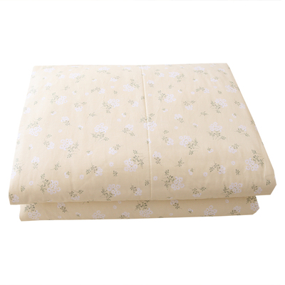 唐朝一只鱼花月斜纹全棉碎花被套