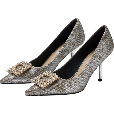 73hours细跟尖头宴会鞋