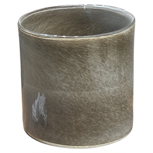 小山园大地色系手工琉璃桌面收纳桶垃圾桶鲜花醒花器红酒冰镇桶