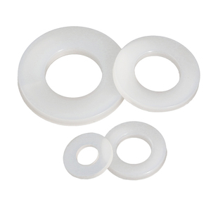 pe垫片圆形橡胶垫圈软塑料螺丝垫片加厚绝缘塑胶软平垫圈M3-M20