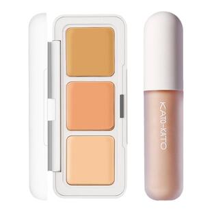 KATO遮瑕膏三色遮暇盘液笔推荐遮盖斑点痘印面部纹身黑眼圈干油皮