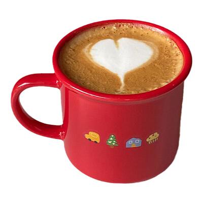 JOJO'SLIFEPD红色陶瓷马克杯