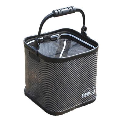 钓哈哈碳纹打水桶热压工艺钓鱼桶