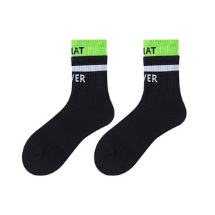 袜子女潮网红款超火中筒袜春季搭配鲨鱼裤ins潮外穿春秋高帮长袜