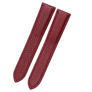 适用于卡地亚坦克Tank中小号WSTA0028表带Solo伦敦真皮手表带男女