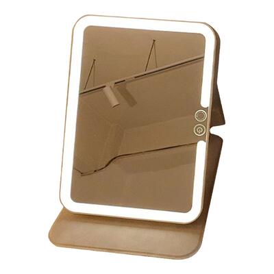 Auramoonled化妆镜带灯家用镜子