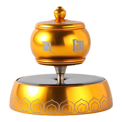 语狮子缩微科技车载太阳能摆件