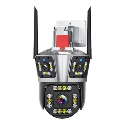 三画面全景无死角监控摄像影头