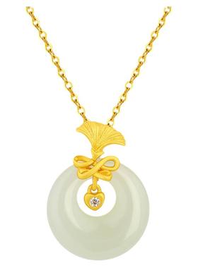 【紫罗兰正版】小杏运锁骨链