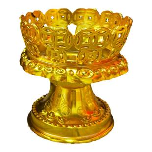 灯座酥油灯烛台家用供佛供灯莲花酥油灯座蜡烛台供佛灯架底座灯座