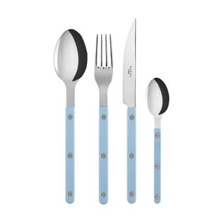 法国Sabre Paris小酒馆天空蓝ins风高颜值西餐具牛排刀不锈钢勺