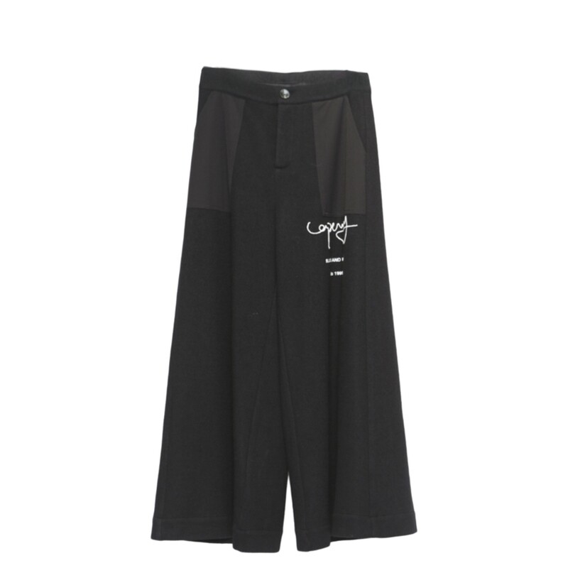 Lapargay休闲长裤阔腿裤