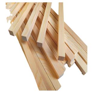 松木条 木方木片木线木棍木块DIY手工制作材料建筑模型 木板定制