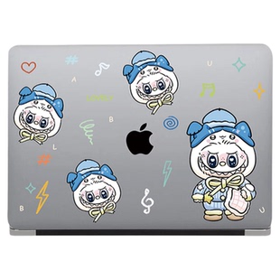 卡哇拉布布Mac13寸M1保护套air15寸电脑壳pro13MacbookM4Pro14