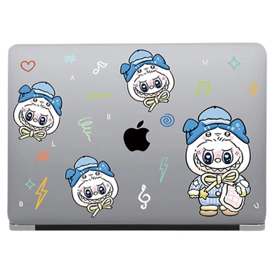 卡哇拉布布Mac13寸M1保护套air15寸电脑壳pro13MacbookM4Pro14