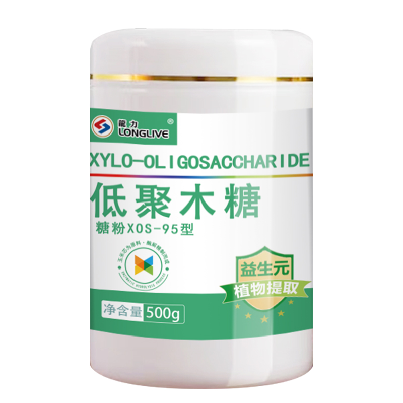 龍力低聚木糖500g益生元成人腸道膳食纖維木寡糖低聚糖非低聚果糖