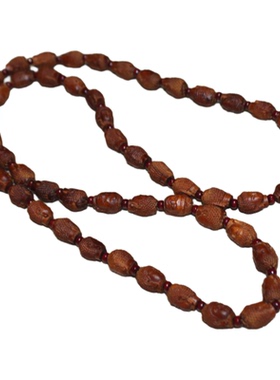 印尼帝皇木血龙木男女手串老料透光108颗念珠个性文玩收藏手链