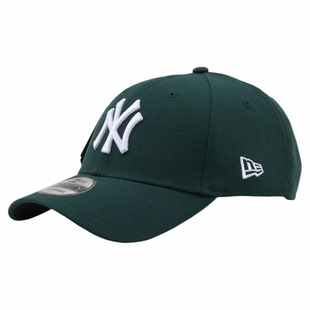 韩国代购NEWERA纽亦华男女通用940硬顶经典款NY棒球帽鸭舌帽绿色