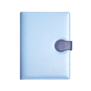 梦瑾超厚笔记本本子高颜值a5办公软皮面工作会议记录本学生专用加厚皮面本记事本大学生考研磁吸扣日记本磁扣