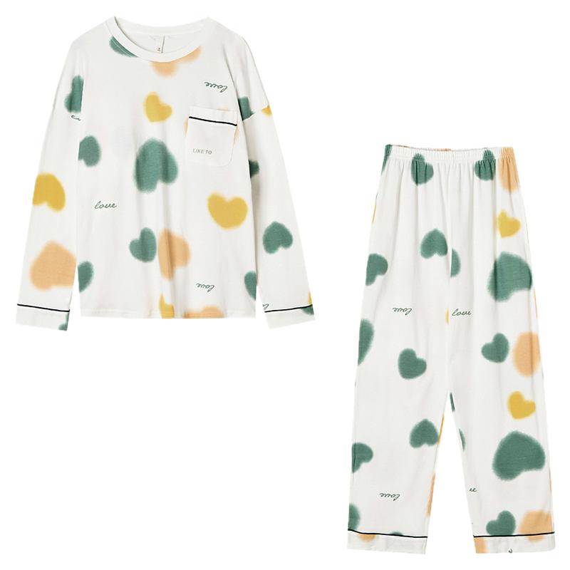 可爱上衣+裤子两件套家居服