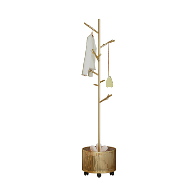 落地主卧小空间晾衣架移动衣帽架