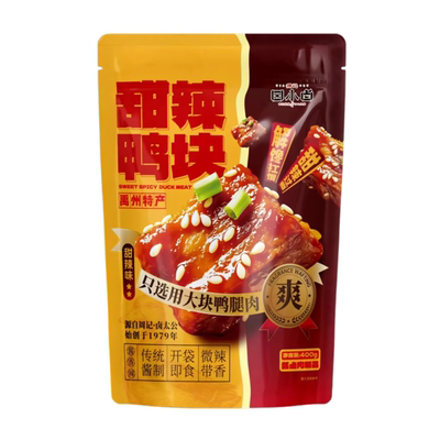 田小卤甜辣碎碎鸭块追剧手撕鸭肉