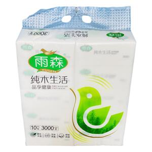 雨森10连包细腻柔滑抽纸