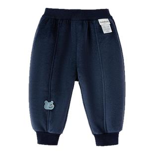 巴拉巴拉男童运动裤婴儿宝宝加厚卫裤儿童裤子2025冬装新款童装小