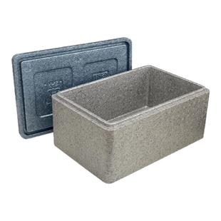 邮政泡沫箱4.3号快递专用食品级冷链epp高密度四号保温盒箱摆摊