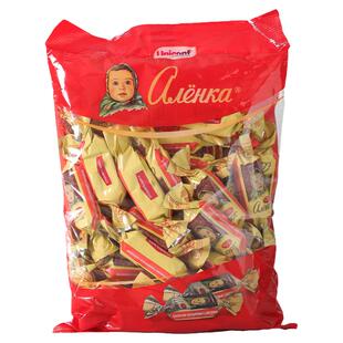 原装进口俄罗斯娃娃酥糖爱莲巧花生芝麻味糖年货婚庆喜糖休闲零食