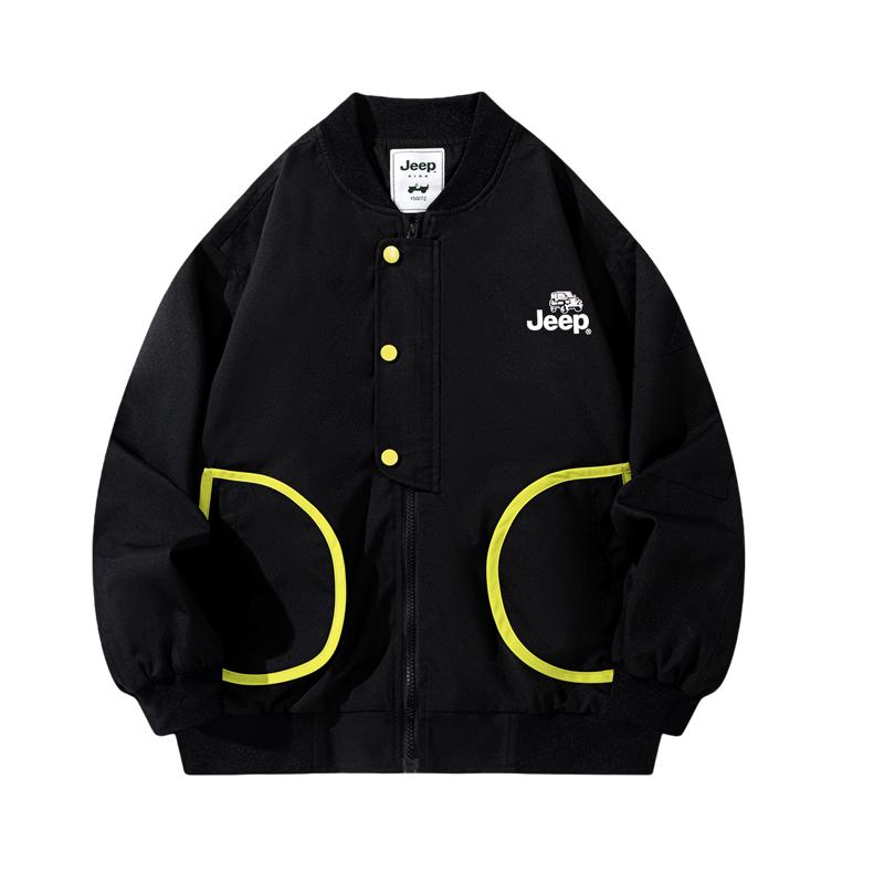 Jeep吉普童装男童运动棒球服