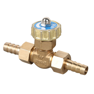 加厚8/10mm黄铜针型阀直角阀门开关流量控制节流阀气体平行调节阀