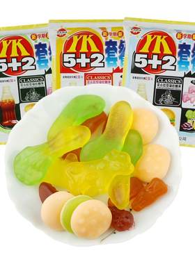 优卡5+2套餐橡皮糖优卡