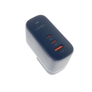 LDNIO原装正品氮化镓快充头PD65W手提笔记本电脑适配器充电头QC手机平板电脑闪充头港式英规欧式美标全套插头