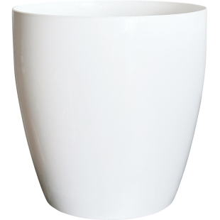 花盆家用轻奢高级感树脂塑料加厚耐用虎皮兰龟背竹天堂鸟白色高款