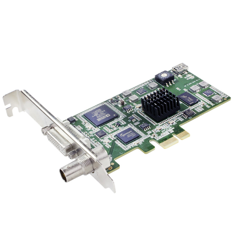 美菲特M1200DS高清DVI/VGA视频采集卡HDMI/SDI/PCIE会议录直播盒