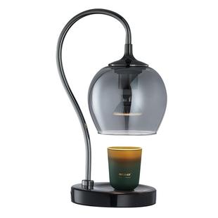 德国柏曼定时小融蜡灯香薰无火高级感融烛灯客厅卧室床头微醺台灯