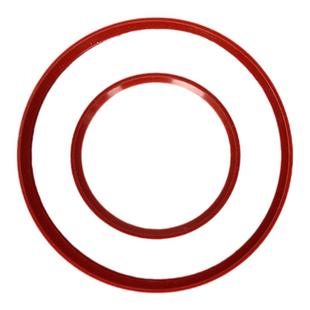 壁挂炉排烟管密封圈 配件60/100 底座垫片密封胶垫