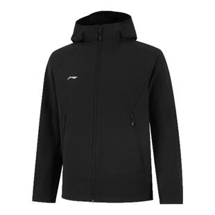 李宁运动外套男2026春秋官方正品新款宽松登山户外防泼水冲锋风衣