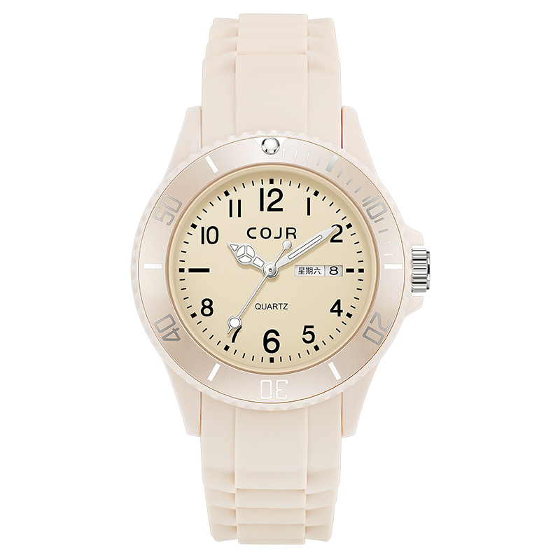 多巴胺手表女款初中初高中学生考试专用机械防水儿童女孩只看时间