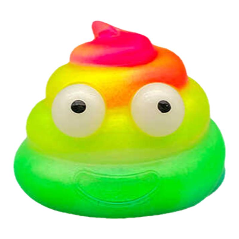 PTW 3C无毒彩虹便便捏捏整蛊新奇创意搞怪粑粑仿真解压大便捏捏乐