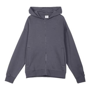 运动休闲连帽外套男女宽松舒适卫衣上衣631388彪马puma官方奥莱