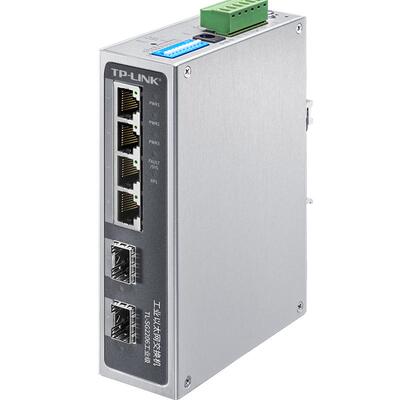 工业级全千兆2光4电交换机导轨式