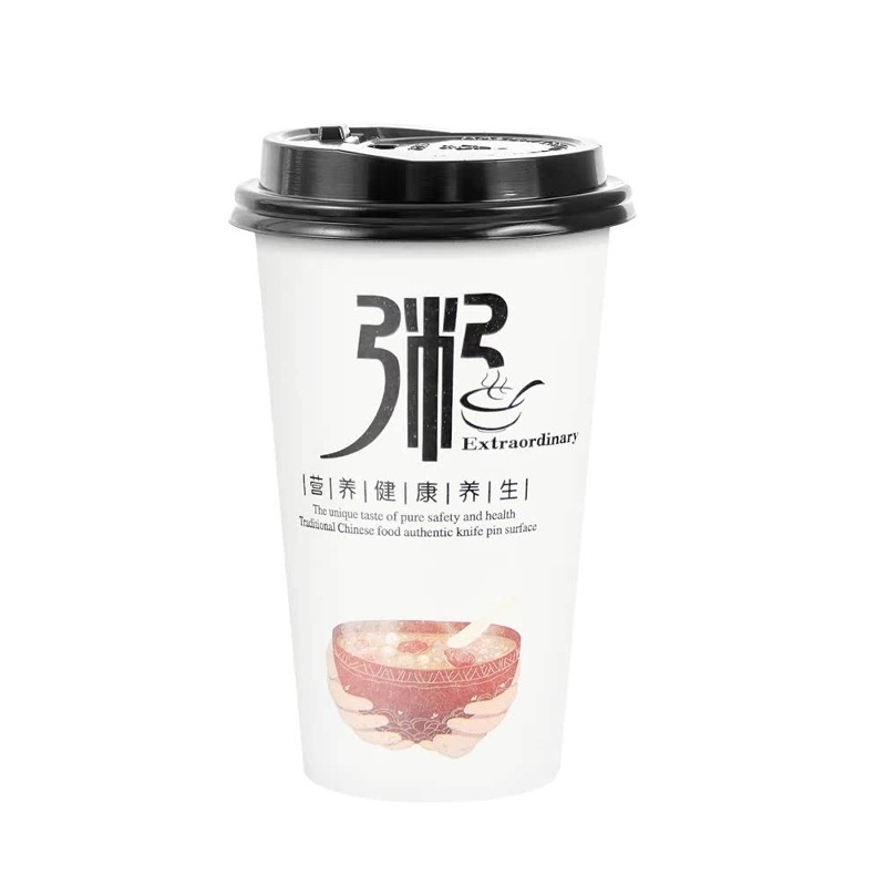 粥杯加厚商用外带一次性稀饭早餐